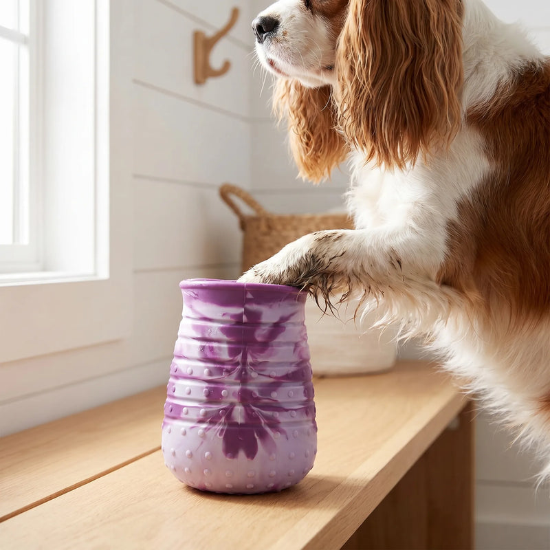 Tragbarer Pfoten-Waschbecher Für Hunde -  PawWashCup
