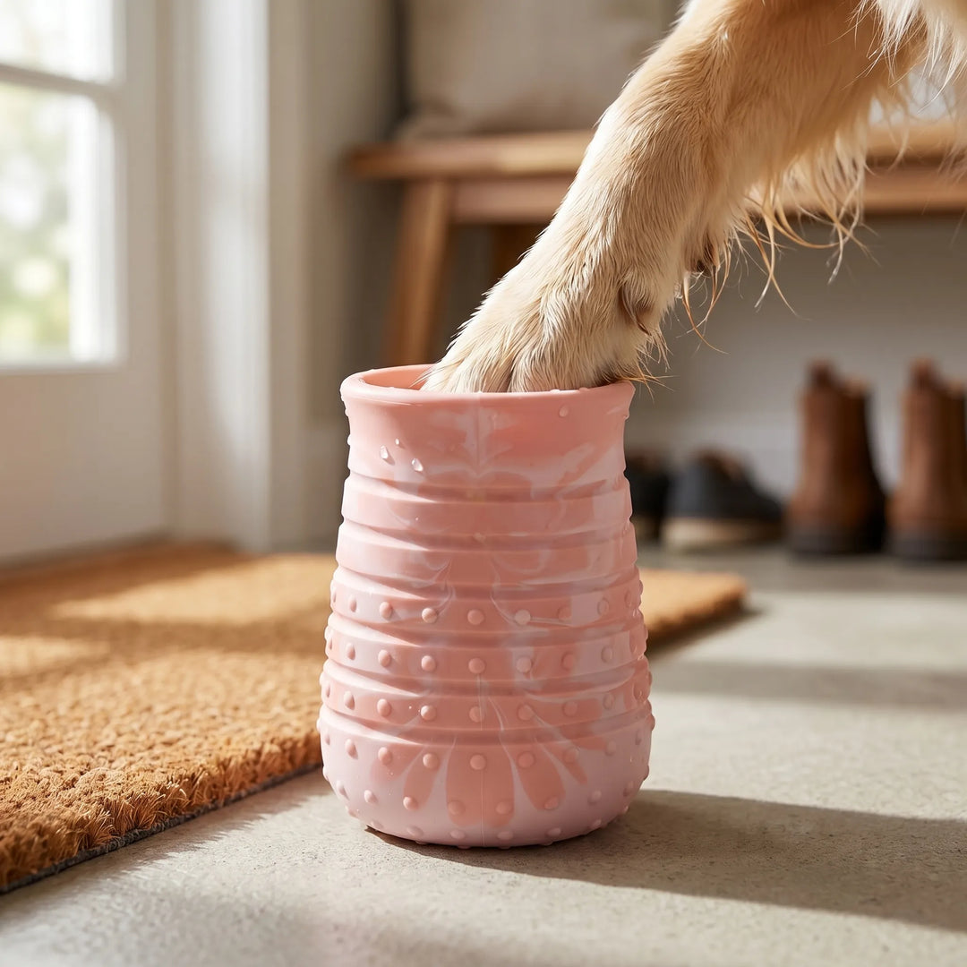 Tragbarer Pfoten-Waschbecher Für Hunde -  PawWashCup