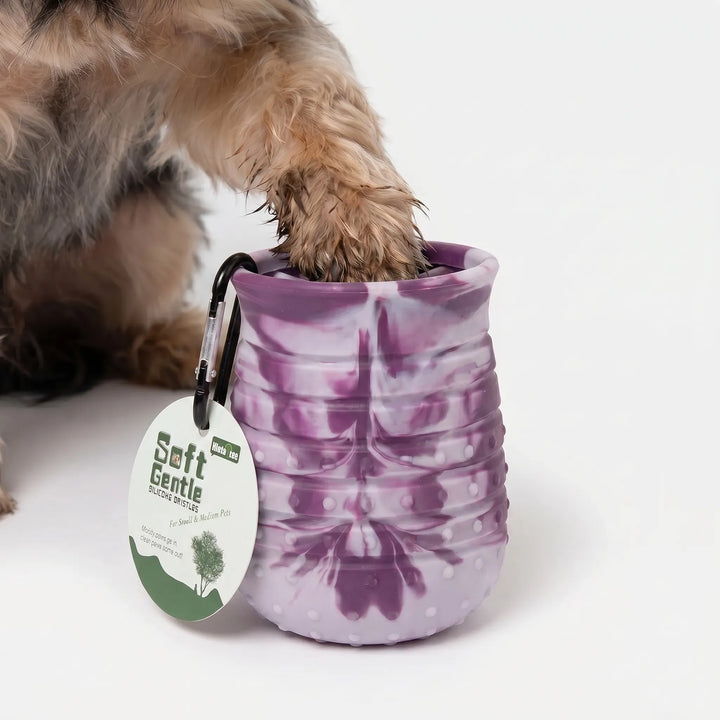 Tragbarer Pfoten-Waschbecher Für Hunde -  PawWashCup