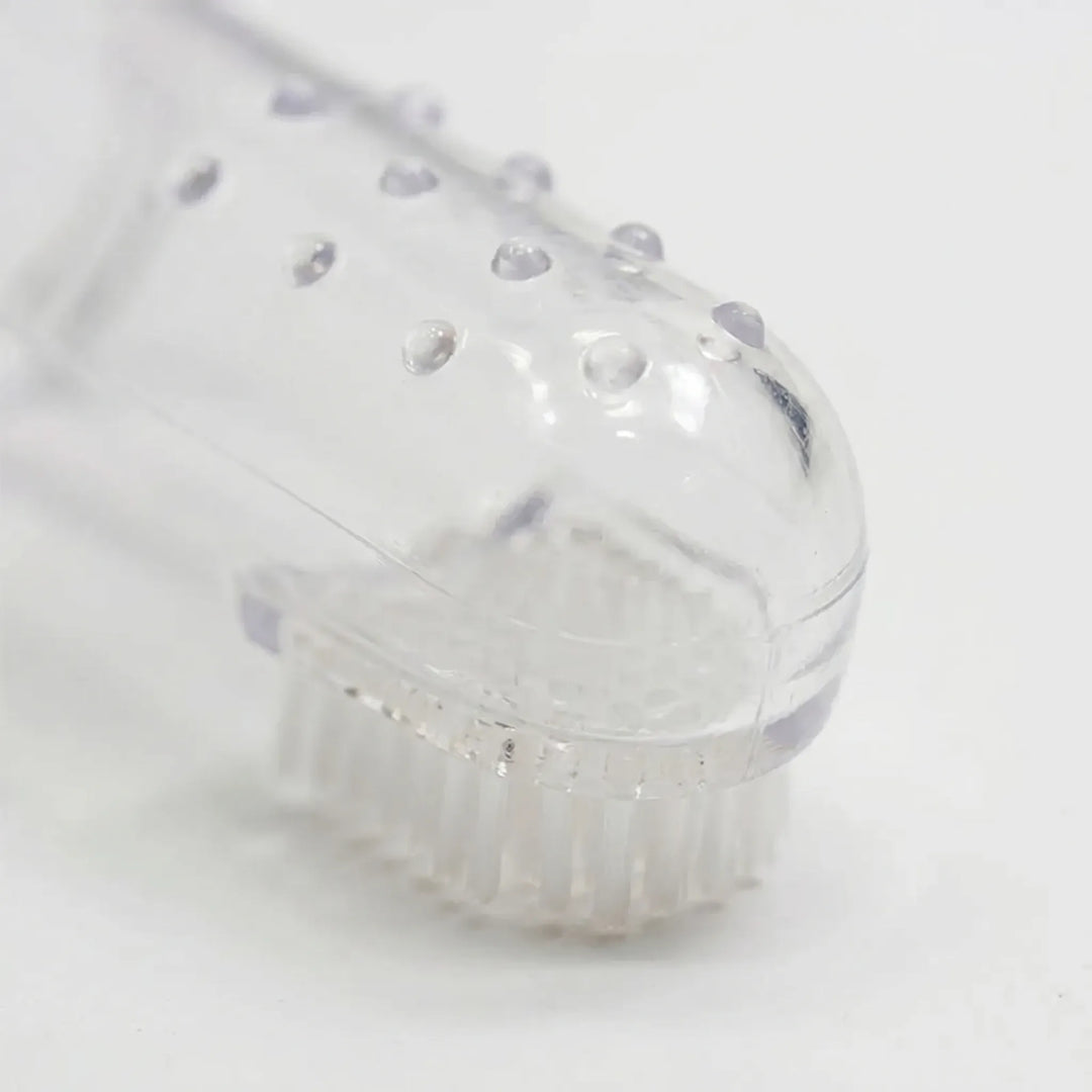 Transparente Fingerzahnbürste Für Haustiere -  Bristox