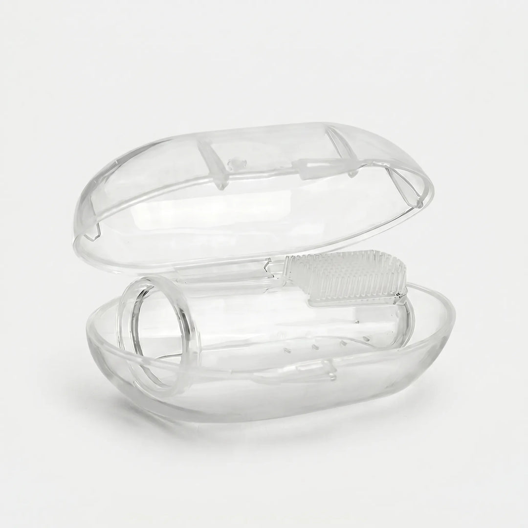 Transparente Fingerzahnbürste Für Haustiere -  Dentyro