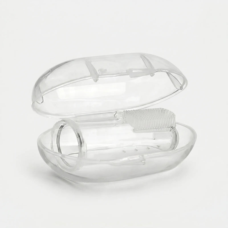 Transparente Fingerzahnbürste Für Haustiere -  Dentyro