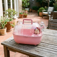 Transparente Kleintiertransportbox -  TravelPetBox