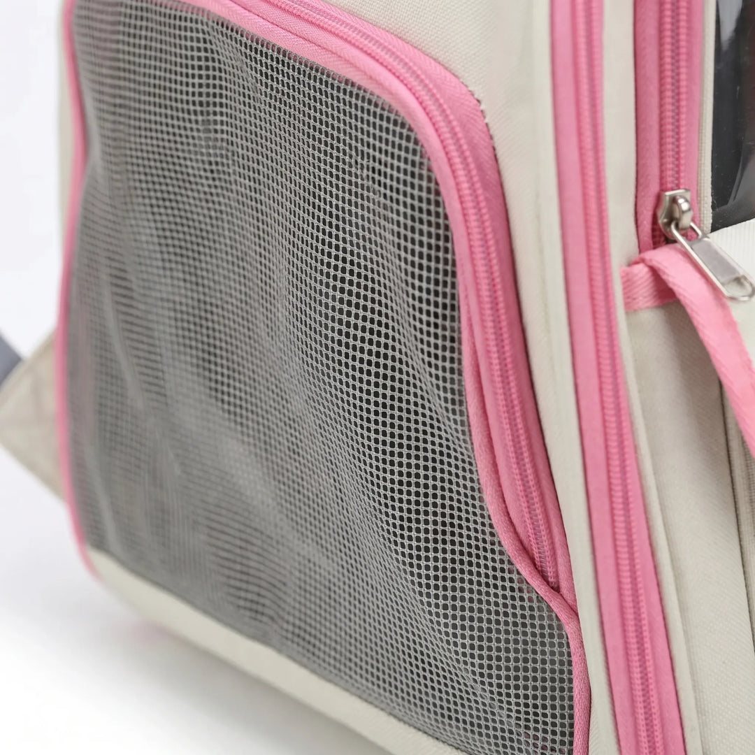 Transparenter Haustierrucksack -  Visiom