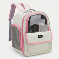 Transparenter Haustierrucksack -  Visiom