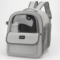 Transparenter Haustierrucksack -  Visiom