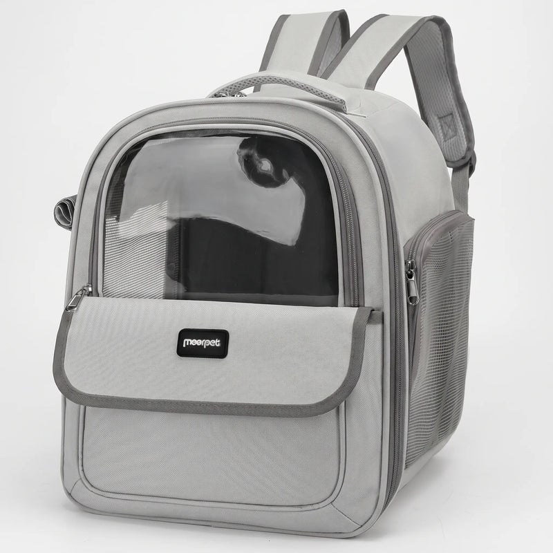 Transparenter Haustierrucksack -  Visiom