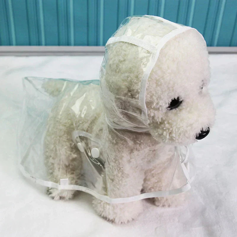 Transparenter Hunde-Regenmantel -  Rainygo