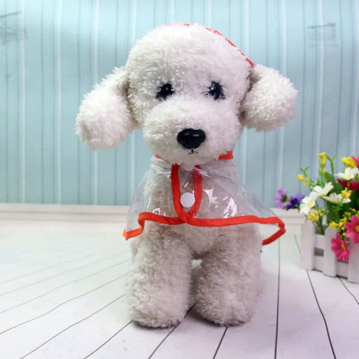 Transparenter Hunde-Regenmantel -  Rainygo