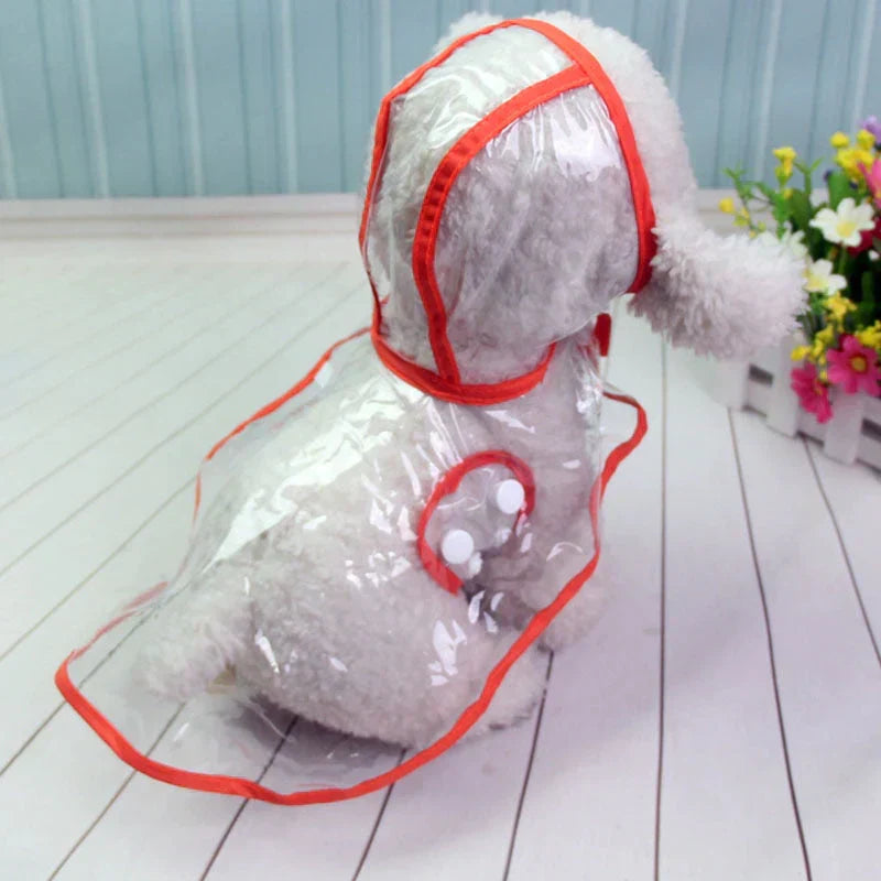 Transparenter Hunde-Regenmantel -  Rainygo