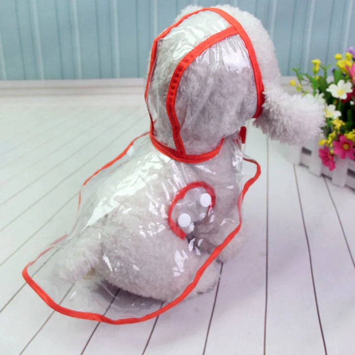 Transparenter Hunde-Regenmantel -  Rainygo