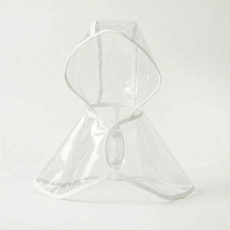 Transparenter Hunde-Regenmantel -  Rainygo