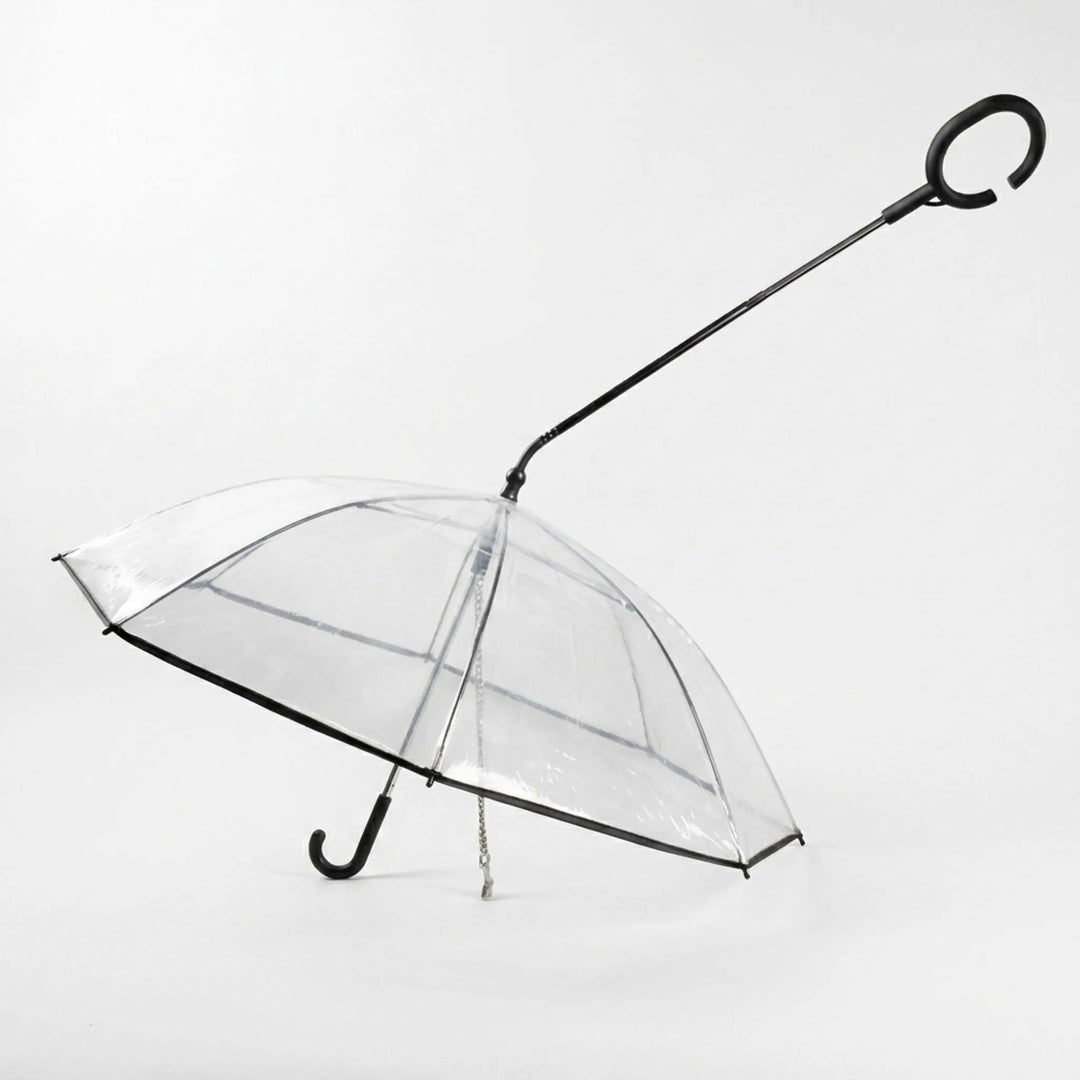 Transparenter Hunde-Regenschirm -  Visify