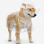Transparenter Regenponcho Mit Kapuze -  Pawcape