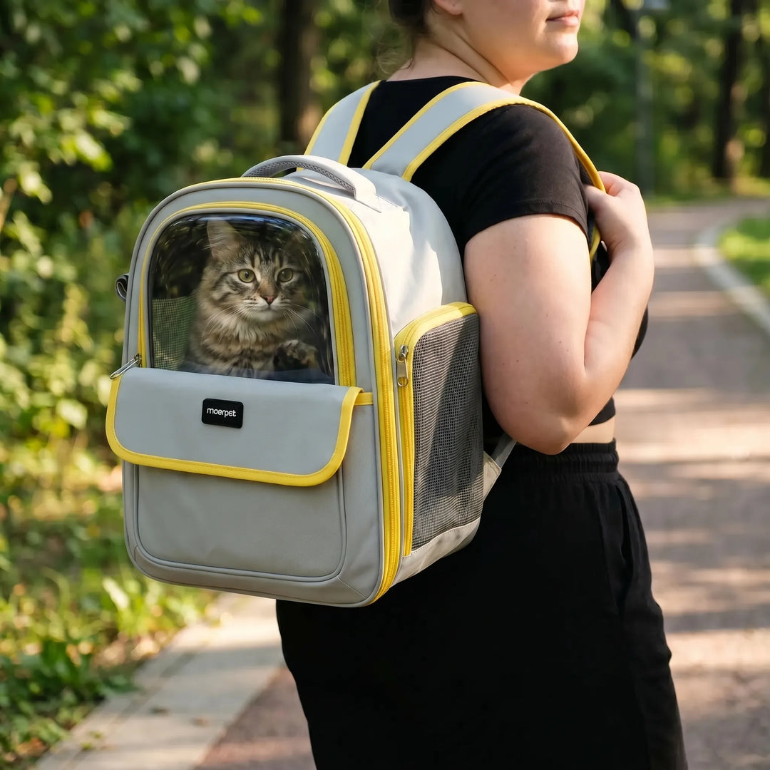 Transparenter Tierrucksack -  ViewTrek