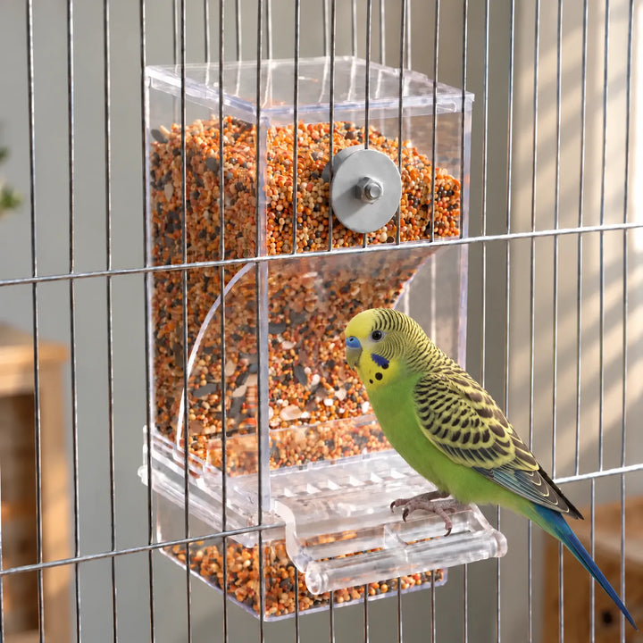 Transparenter Vogelfutterautomat -  Nectos