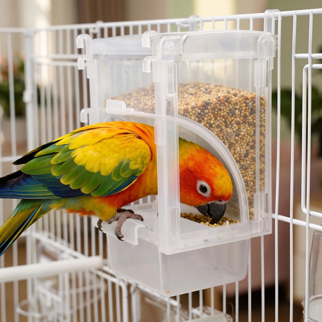 Transparenter Vogelfutterspender -  Alura