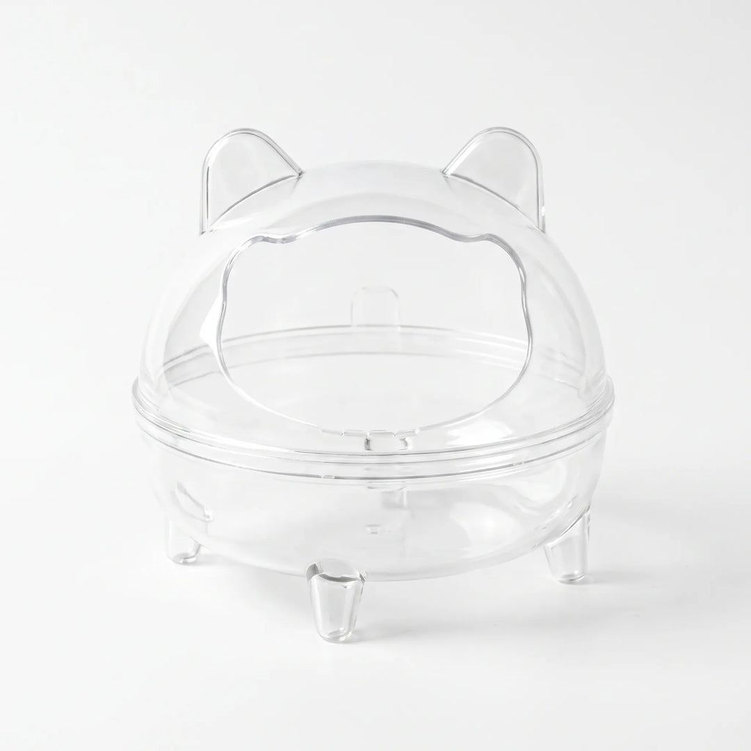 Transparentes Sandbad Für Hamster -  SandSpa
