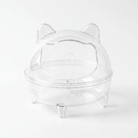 Transparentes Sandbad Für Hamster -  SandSpa