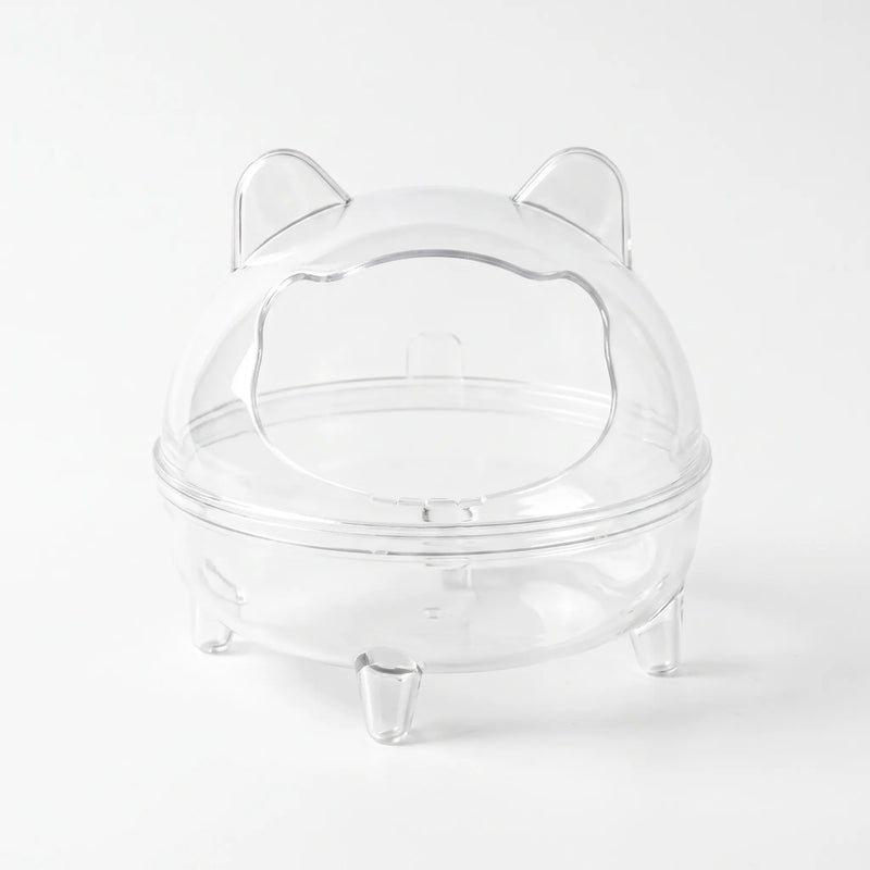 Transparentes Sandbad Für Hamster -  SandSpa