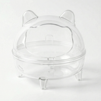 Transparentes Sandbad Für Hamster -  SandSpa
