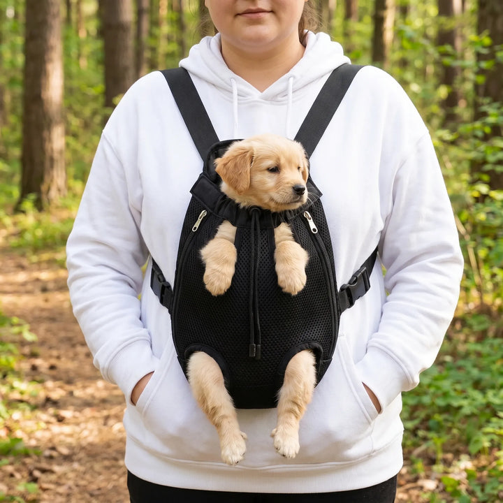 Verstellbarer Haustier-Frontrucksack -  Petpacko