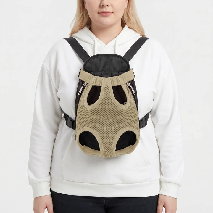 Verstellbarer Haustier-Frontrucksack -  Petpacko