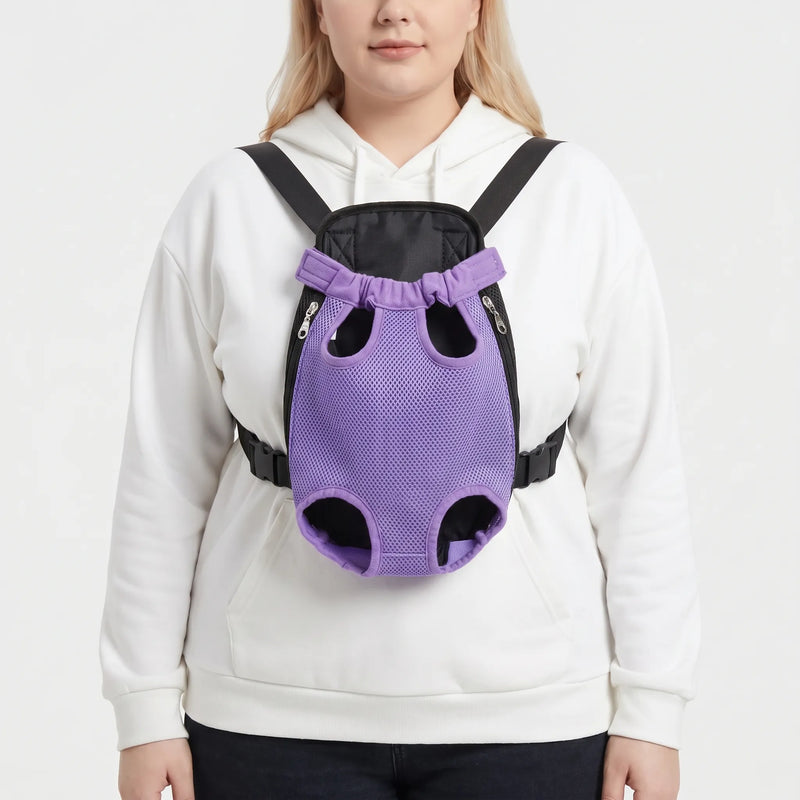 Verstellbarer Haustier-Frontrucksack -  Petpacko