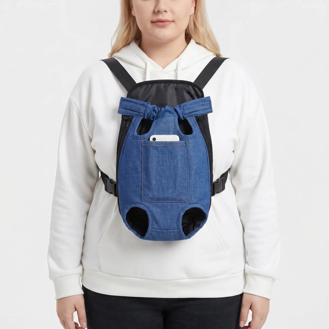 Verstellbarer Haustier-Frontrucksack -  Petpacko