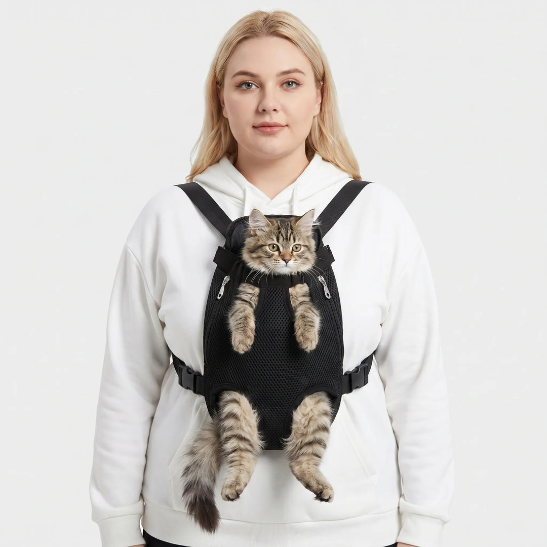 Verstellbarer Haustier-Frontrucksack -  Petpacko