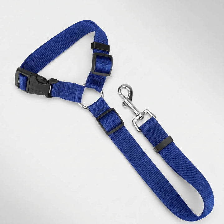 Verstellbarer Hunde-Autosicherheitsgurt Mit Leine -  Pawbuckle
