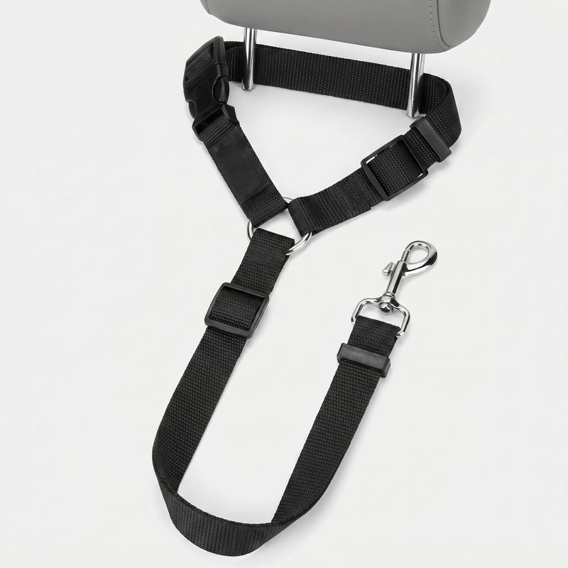 Verstellbarer Hunde-Autosicherheitsgurt Mit Leine -  Pawbuckle
