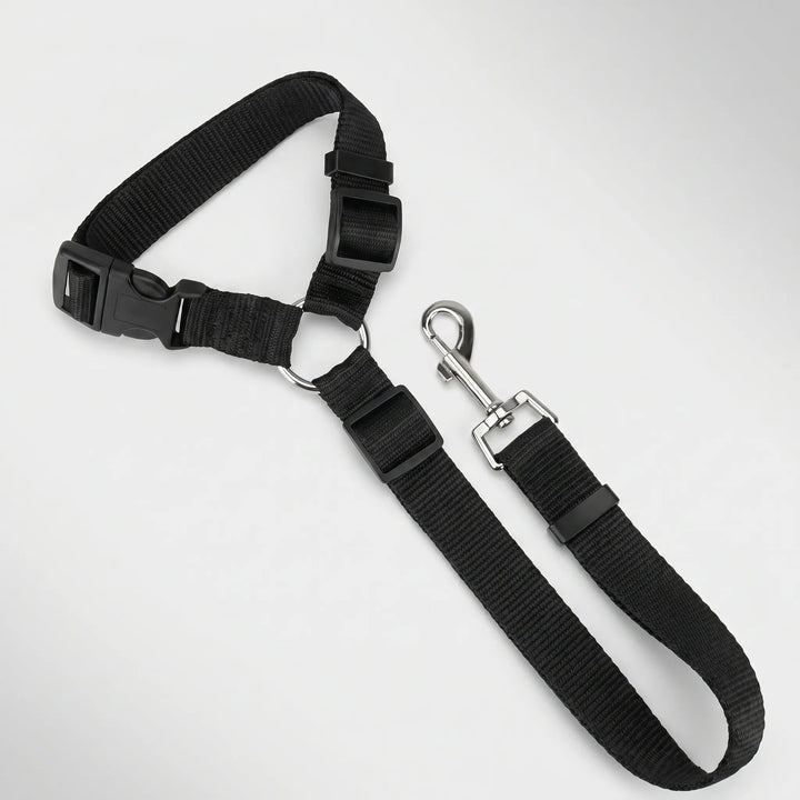 Verstellbarer Hunde-Autosicherheitsgurt Mit Leine -  Pawbuckle