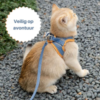 Verstellbares Katzengeschirr -  Strolly