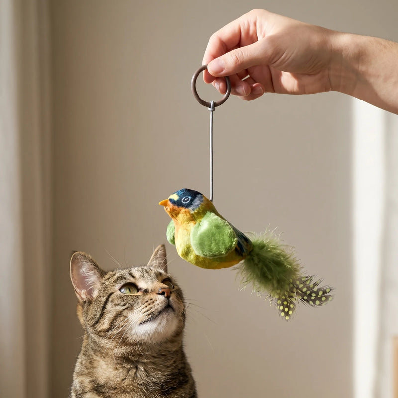 Vogelähnliches Katzenspielzeug -  Chirpix