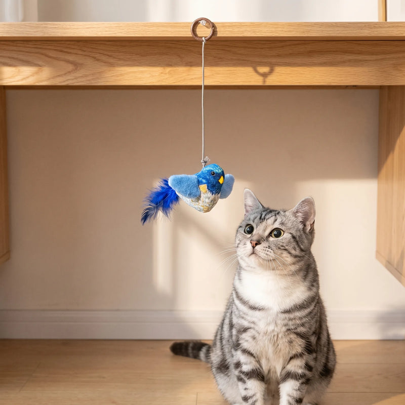 Vogelähnliches Katzenspielzeug -  Chirpix