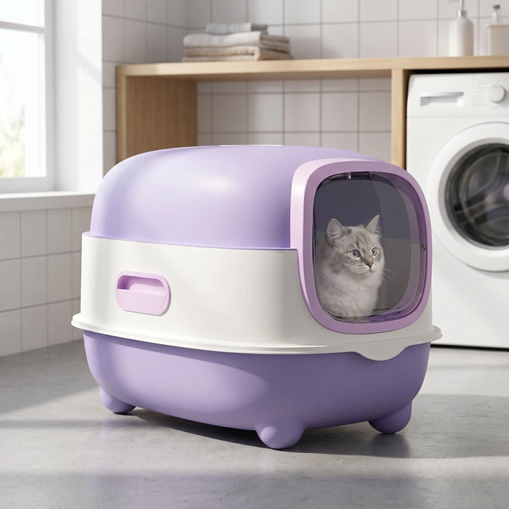 Vollständig Geschlossene XL-Katzentoilette -  PawPod