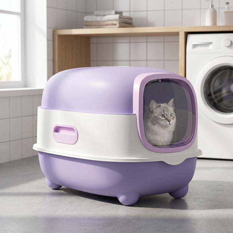 Vollständig Geschlossene XL-Katzentoilette -  PawPod