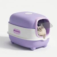 Vollständig Geschlossene XL-Katzentoilette -  PawPod