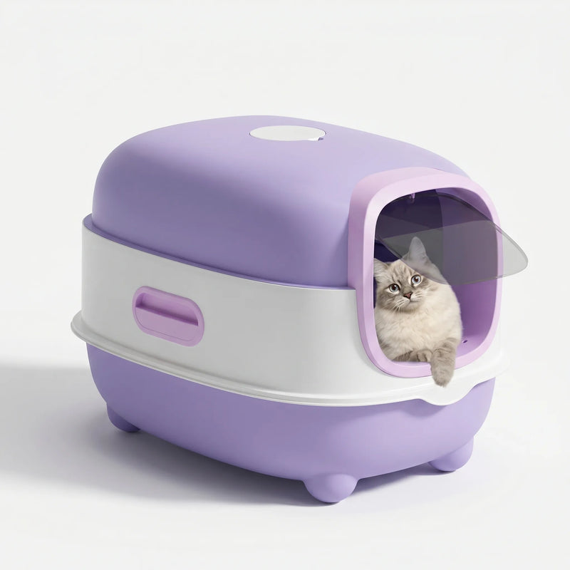 Vollständig Geschlossene XL-Katzentoilette -  PawPod