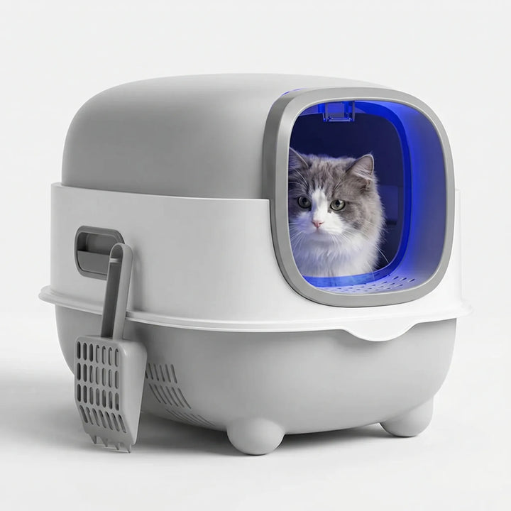 Vollständig Geschlossene XL-Katzentoilette -  PawPod