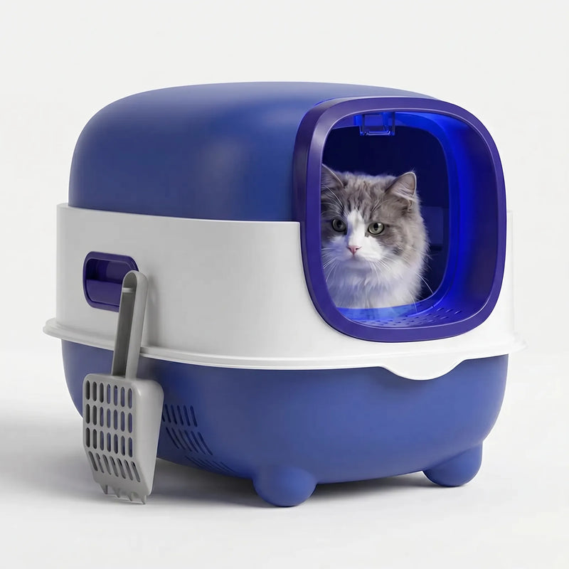 Vollständig Geschlossene XL-Katzentoilette -  PawPod