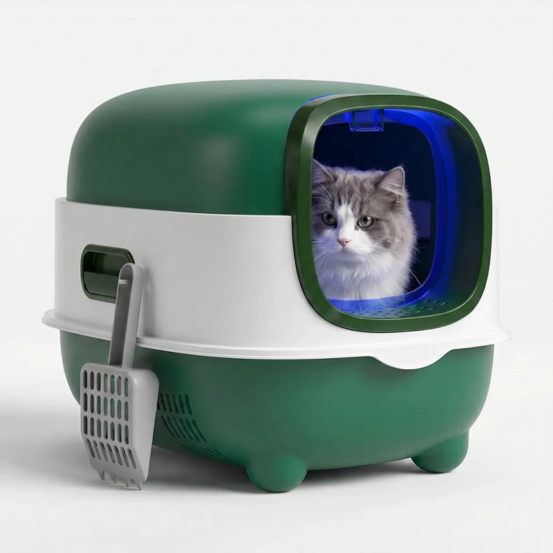 Vollständig Geschlossene XL-Katzentoilette -  PawPod