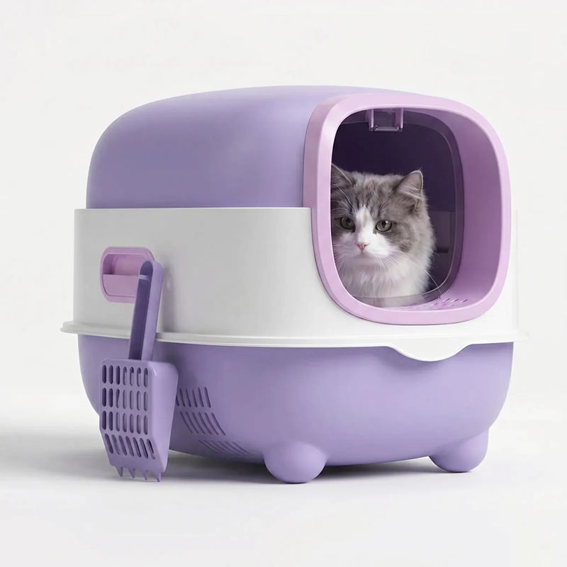 Vollständig Geschlossene XL-Katzentoilette -  PawPod