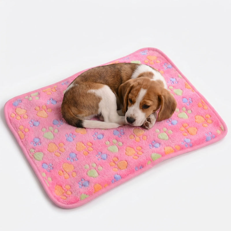 Weiche Haustierdecke Mit Pfotenmuster -  PawDream