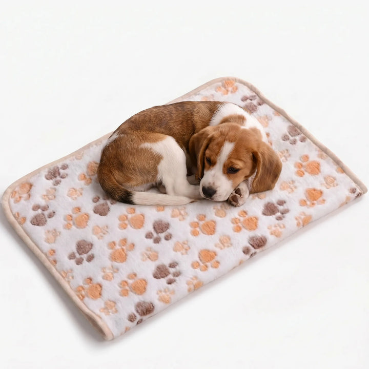 Weiche Haustierdecke Mit Pfotenmuster -  PawDream
