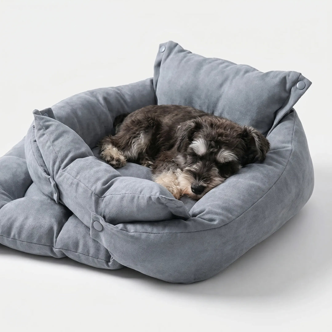 Weiches 3-In-1-Haustiersofa mit Kissen -  Slumbersofa