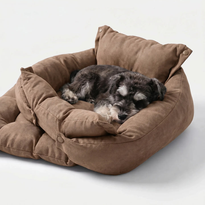 Weiches 3-In-1-Haustiersofa mit Kissen -  Slumbersofa