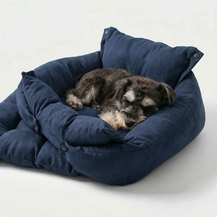 Weiches 3-In-1-Haustiersofa mit Kissen -  Slumbersofa