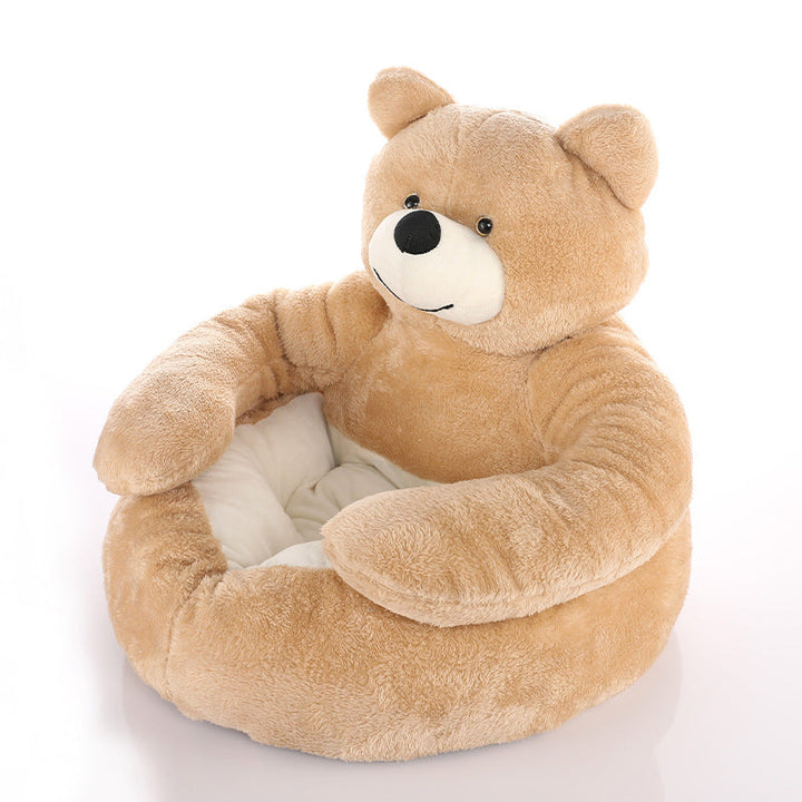 Weiches Haustierbett Im Bärendesign -  Napbear